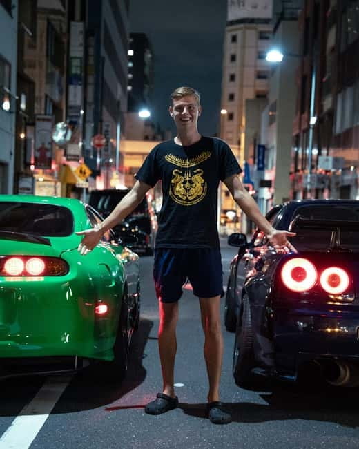 Tokyo Drift: Modfied Supra Night JDM Daikoku Experience - Pickup and the first stop at Autobacs Shinonome