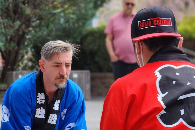 Tokyo - Grand Sumo Tournament - The gap between a tournament ticket and a training tour