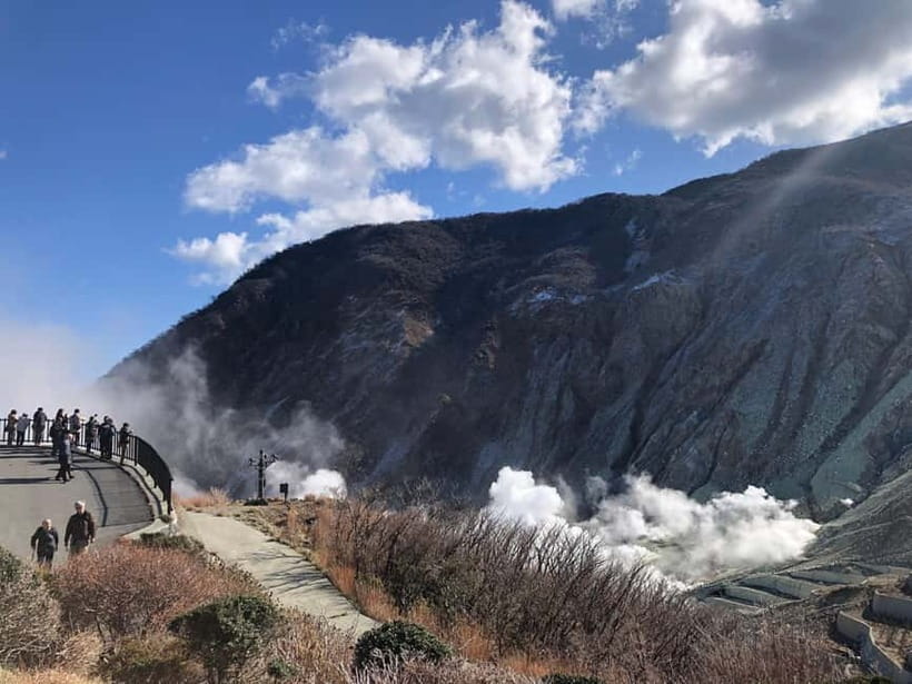 Tokyo: Hakone Fuji Day Tour w/ Cruise, Cable Car, Volcano - The Hakone Ropeway to Owakudani