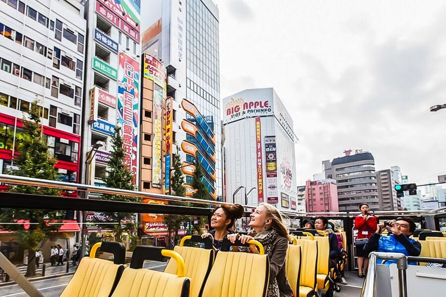 Tokyo: Hop-On Hop-Off Sightseeing Bus Ticket - What this Tokyo bus tour is really good at