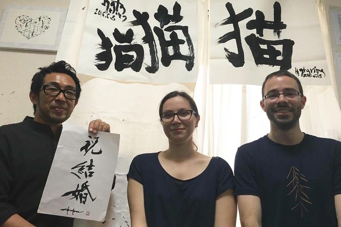 Tokyo Japanese Calligraphy Experience with a Master Artist - Why Shodo Makes a Good Tokyo Break