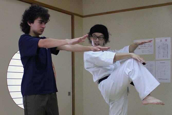 Tokyo: Karate Experience with Former All-Japan Champion - Learning punches, blocks, and kicks in small pieces