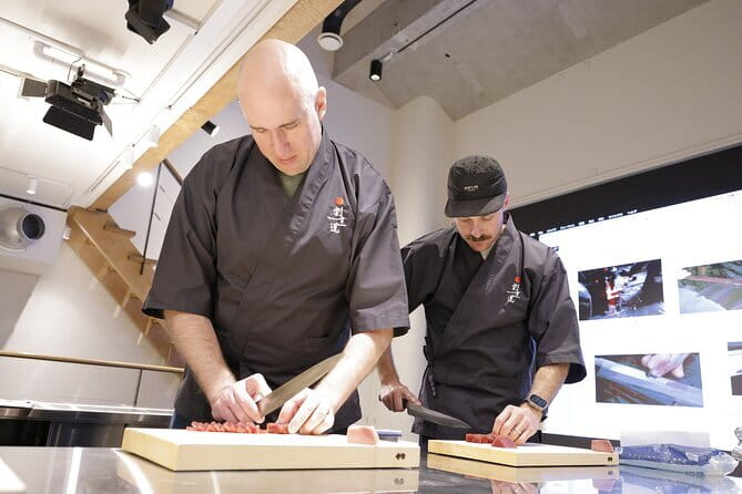 Tokyo Keen Japanese Knife and Sashimi Workshop - Arriving at Kappodo H.Q. in Nishiazabu