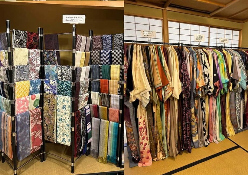 Tokyo: Kimono Rental inside Shinjuku Gyoen National Garden - A Small Group Keeps the Dressing Personal