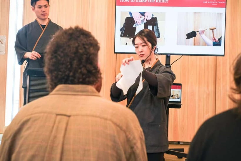 Tokyo: Knife Making Workshop (Sharpening, Engraving) - Why the experience works well for couples and families