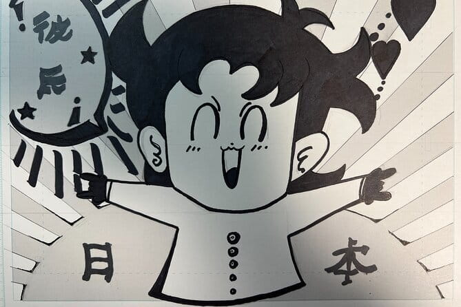 Tokyo Manga Drawing Experience Pro Artist Workshop & MangaHistory - Choosing your character, pose, or original story