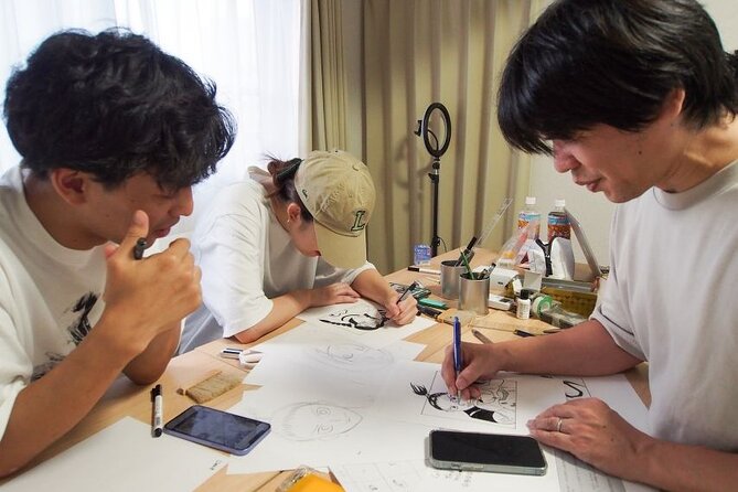 Tokyo Manga Drawing Workshop Guided by Active Pro Manga Artist - Who will get the most from this workshop