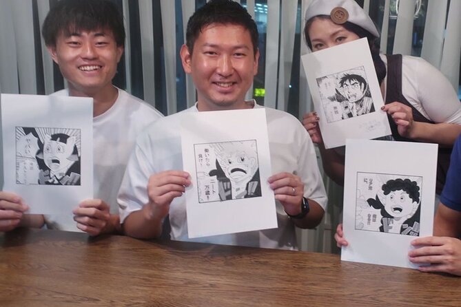 Tokyo Manga Drawing Workshop Guided by Active Pro Manga Artist - From a blank page to your own manga character