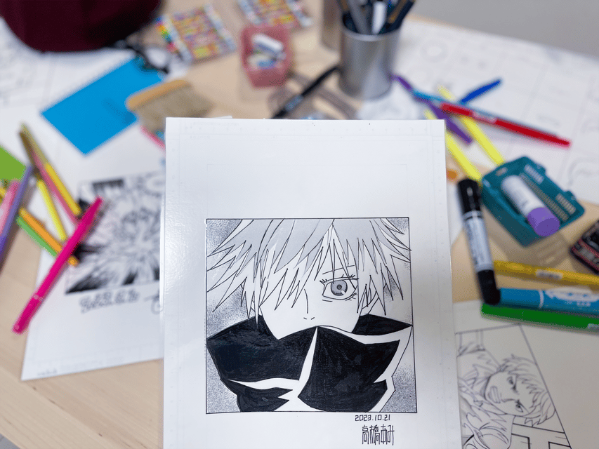 Tokyo: Manga Drawing Workshop Guided by Pro Manga Artist - A Good Choice for Families, Couples, and Solo Visitors