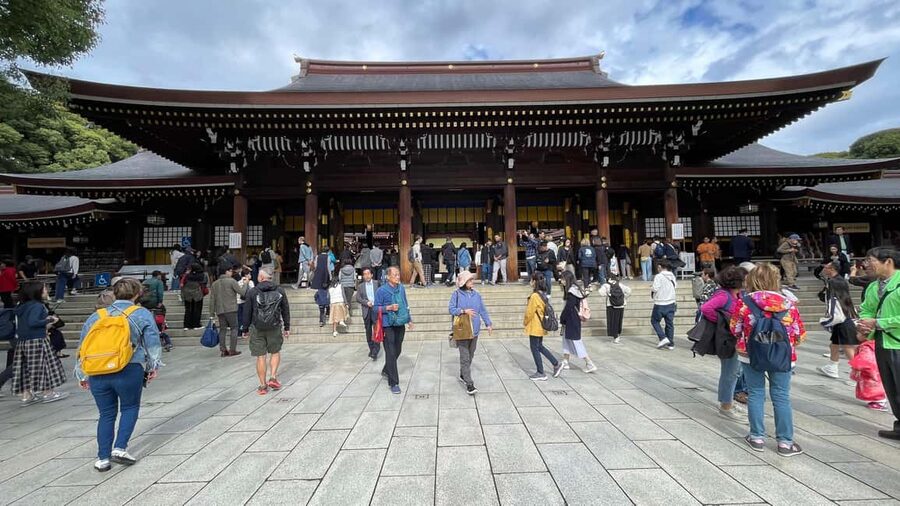 Tokyo: Meiji Jingu, Harajuku, Shibuya, and Shijuku Tour - Walking, trains, cost, and comfort
