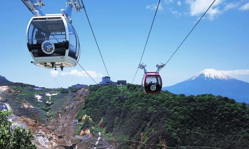 Tokyo: Mt. Fuji 5th St, Gotemba & Hakone by Luxury Bus - Gotemba Premium Outlets: shopping with a clock running