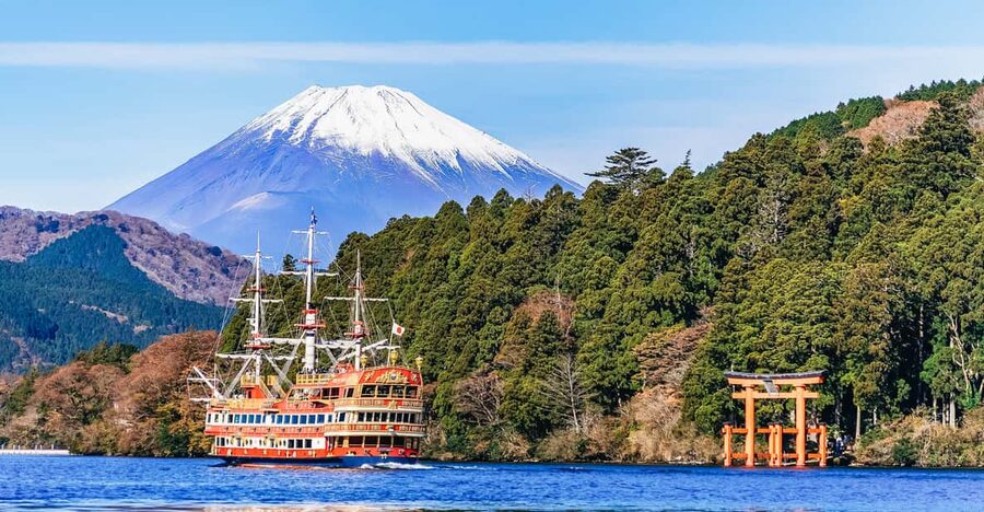 Tokyo Mt Fuji 5th St & Hakone Cruise Bus Tour w/Bullet Train - The bullet train finish from Odawara to Tokyo