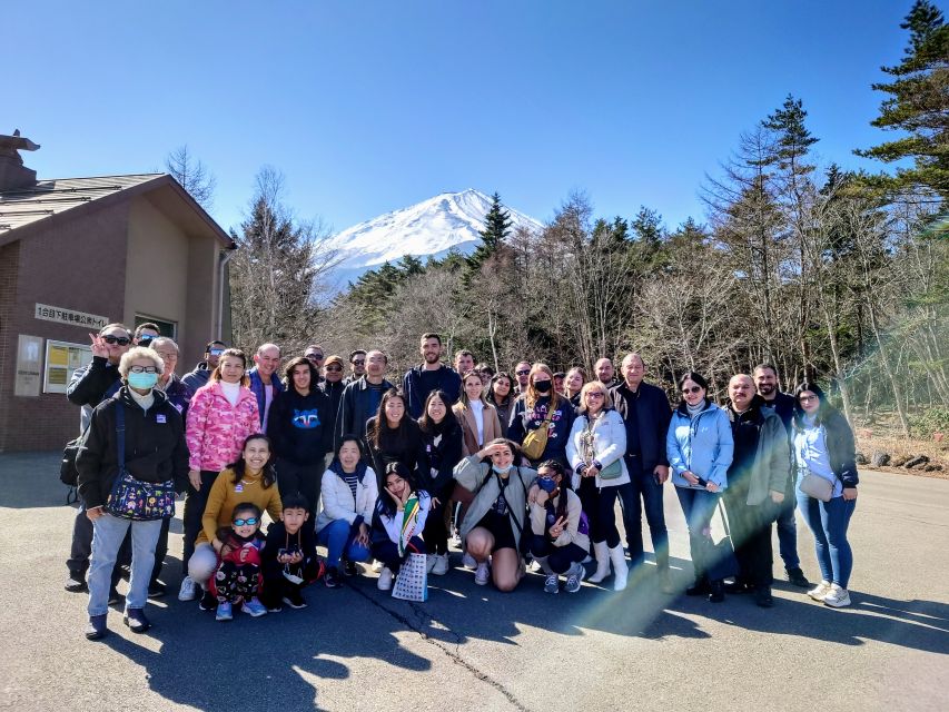 Tokyo: Mt. Fuji 5th Station & Hakone Cruise 1-Day Bus Tour - Cruising across Lake Ashi