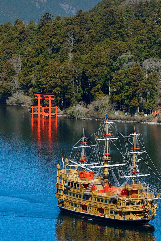 Tokyo: Mt. Fuji and Hakone Tour with Cable Car and Cruise - Cruising Lake Ashi