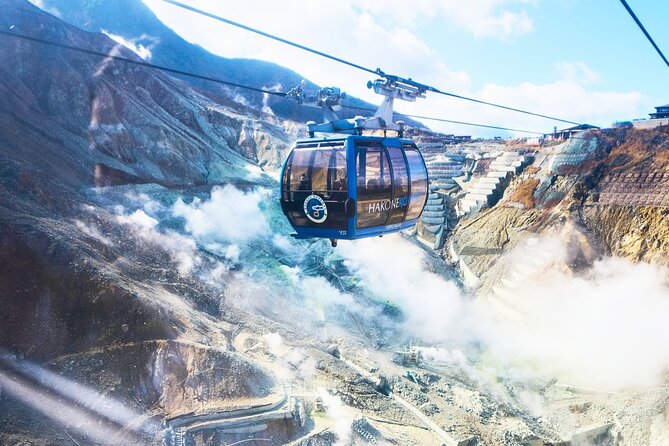 Tokyo: Mt. Fuji Cruise & Hakone Ropeway Day Trip by Bus - Owakudani and the Hakone Ropeway
