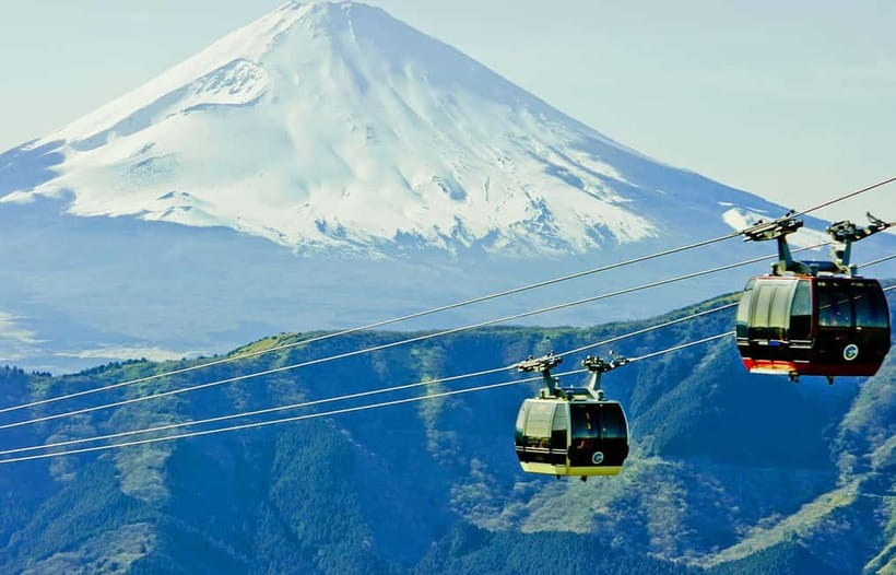 Tokyo: Mt. Fuji Tour, Hakone Ropeway, Owakudani, Lake Ashi - Swan Lake Shore and the Fuji Five Lakes view