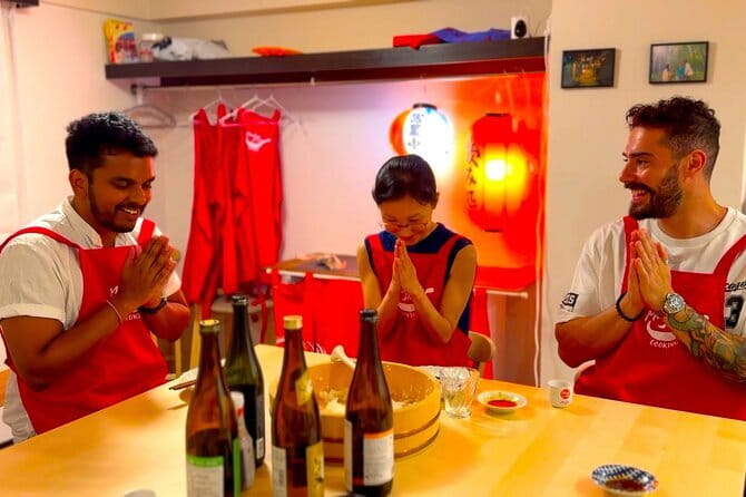 Tokyo: Night Cooking Class: 5 Home-Cooked Japanese Dishes - What you cook during the three hours
