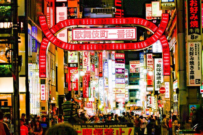 Tokyo Night Foodie Tour in Shinjuku - Seasonal Sushi, Wagyu Beef - Godzilla Road and the Godzilla Head