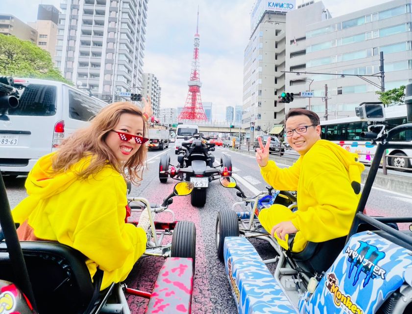 Tokyo: Premium Go-Kart Tour with Tower & Shibuya Crossing - Getting ready at the starting point