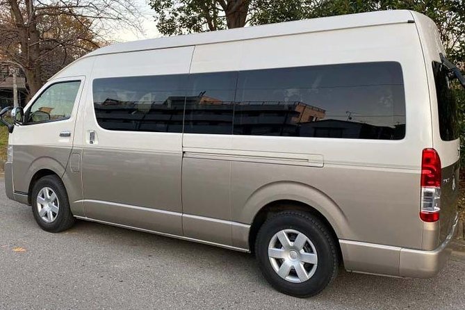 Tokyo private transfer to Haneda Airport (HND) - Inside the vehicle: clean, private, and useful for luggage