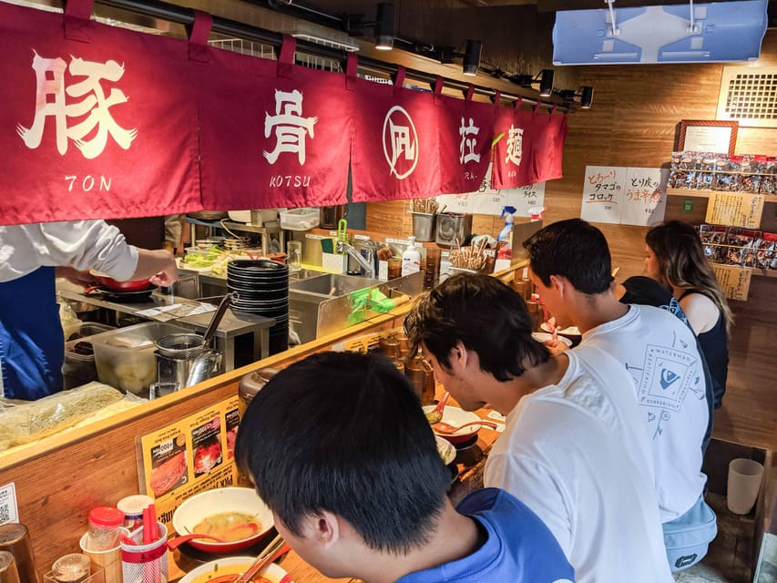 Tokyo: Ramen Tasting Tour with 6 Mini Bowls of Ramen - The routes and where they finish
