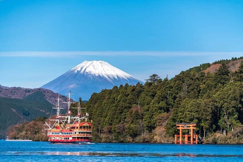 Tokyo:Sea of Mount Fuji, Hakone Ropeway, Ōwakudani, Enoshima - Owakudani and the famous black eggs