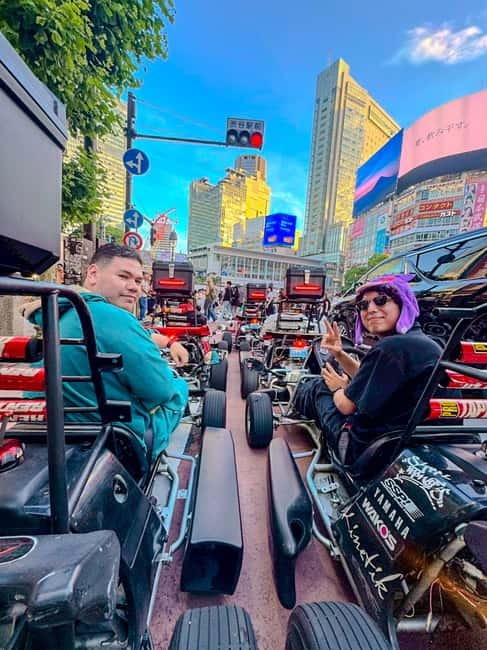 Tokyo: Shibuya and Shinjuku Streets Guided Go-Karting Tour - Kabukicho and the Return Through Shinjuku