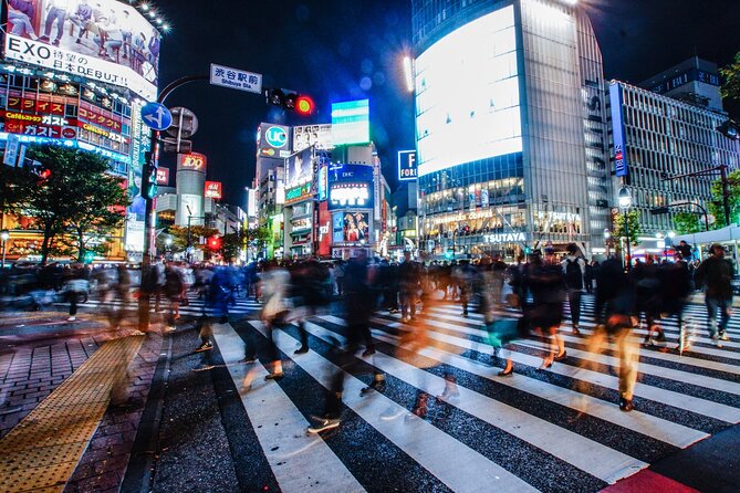 Tokyo: Shibuya Crossing & Hidden Streets Walking Tour - Miyashita Park shifts the mood