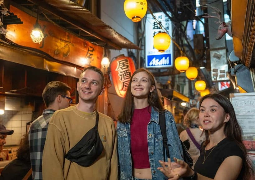 Tokyo: Shinjuku Bar Hopping & Night Walking Tour - Kabukicho: Neon, entertainment, and sharp contrasts