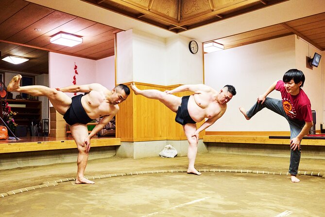 Tokyo Sumo Experience with Live Show & Audience Challenge - Who will enjoy this experience most