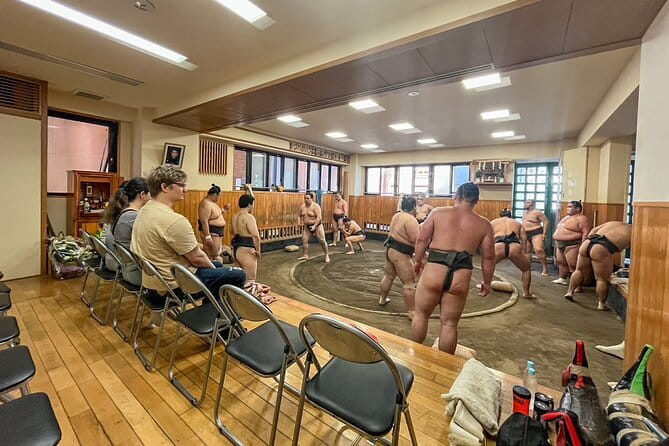Tokyo Sumo Morning Practice Tour w/ Ring-Side Seat + Photo Shoot - Meeting at Kiyosumi Shirakawa at 8:30 a.m.