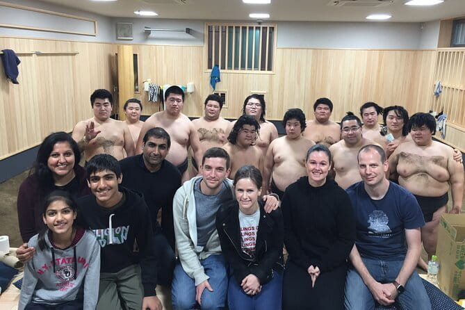 Tokyo Sumo Morning Practice Tour w/ Ring-Side Seat + Photo Shoot - Tatami seating and the meaning of ring-side
