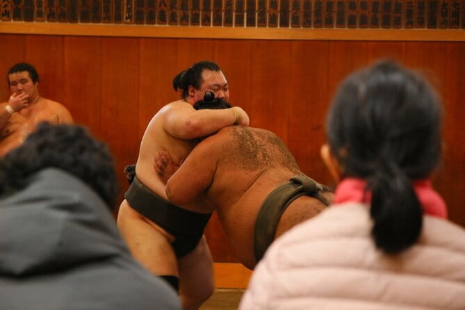 Tokyo Sumo Morning Practice: Viewing & Exclusive Interaction - Meeting at Narihira Park in Sumida