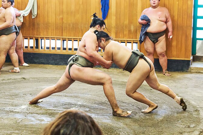 Tokyo: Sumo Morning Practice Viewing Tour at a Real Stable - The guide makes the difference