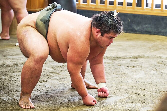 Tokyo: Sumo Morning Practice Viewing Tour at a Real Stable - Photos with wrestlers after practice