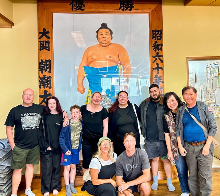 Tokyo: Sumo Morning Practice with journalists. Not fake show - Is $103 a fair price?