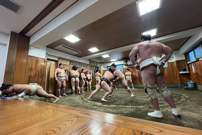 Tokyo Sumo Morning Training/ Sumo Practice with Wrestlers - Inside the 55-minute practice session