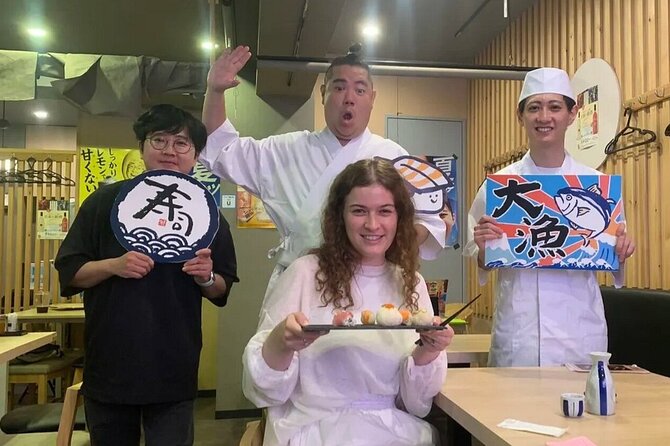 Tokyo Sushi Making Experience & Japanese Cooking Class - Trying nigiri and learning the balance of rice and fish
