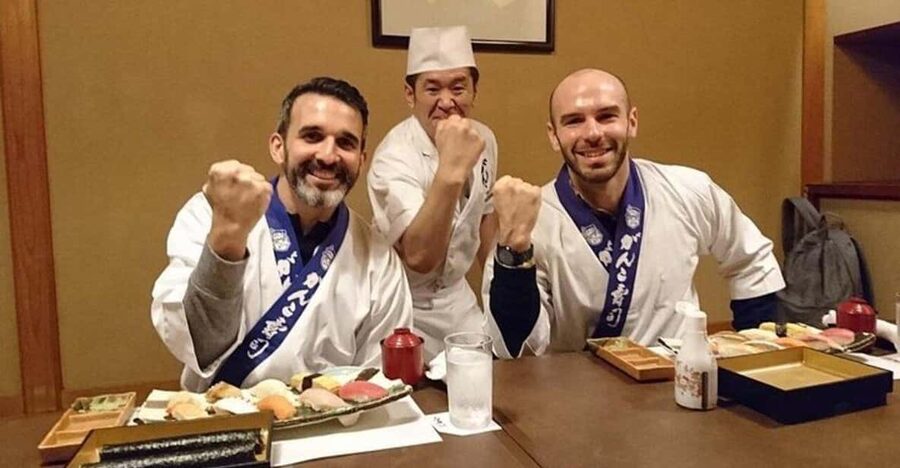 Tokyo: Sushi Making with Pro Chef & Tsukiji Fish Market Tour - Walking through Tsukiji’s food stalls