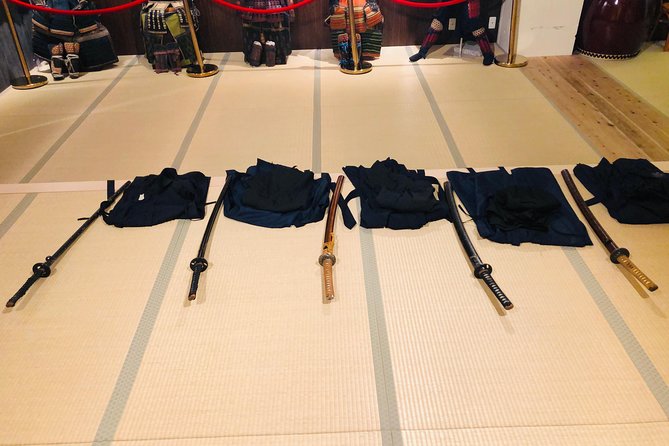 Tokyo Sword Experience - includes Museum Ticket/Ninja Experience - A necessary note about real swords and tatami cutting