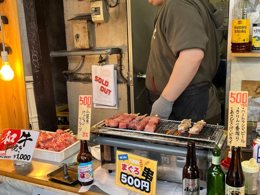 Tokyo: Tsukiji Fish Market Tour with 6 Stops & Seafood Lunch - Tsukiji Hongan-ji sets the cultural tone