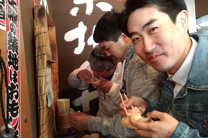 Tokyo Tsukiji Food & Culture 4hr Private Tour with Licensed Guide - Tsukishima Monjya Street and Yanaka Ginza