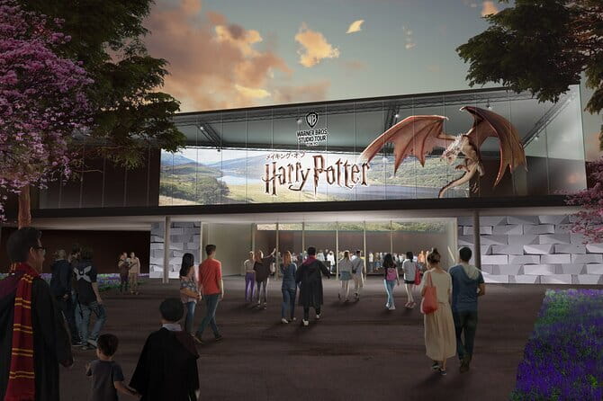 Tokyo WB. Studio Tour Harry Potter's Creation E-Ticket Optional - Start at Platform 9 ¾ and the Hogwarts Express