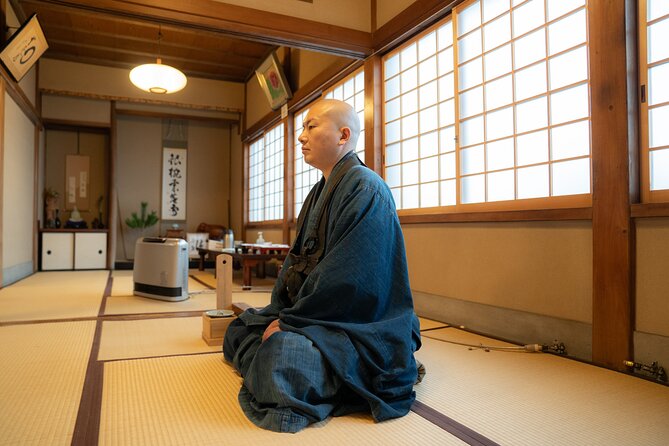 Tokyo Zen Meditation at Private Temple with Monk - Speaking with the monk
