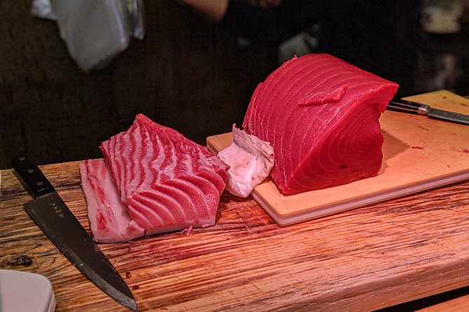 Tsukiji Fish Market Food Tour: Seafood, Street Food & Hidden Gems - The route through the old market area