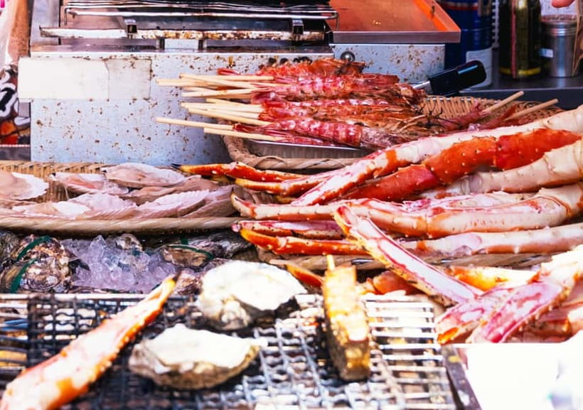 Tsukiji Fish Market: Street Food & Culture Walking Tour - Watching a whole fish become a meal
