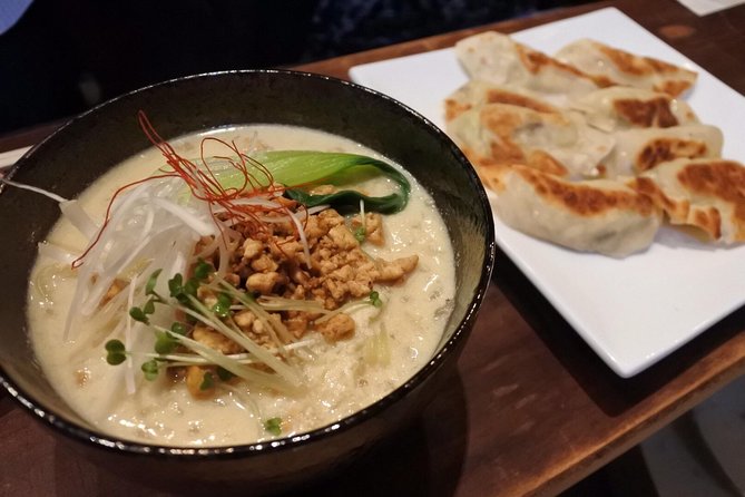 Vegan/Vegetarian Ramen and Gyoza by Bentoya cooking - Why this class matters for vegetarians in Japan