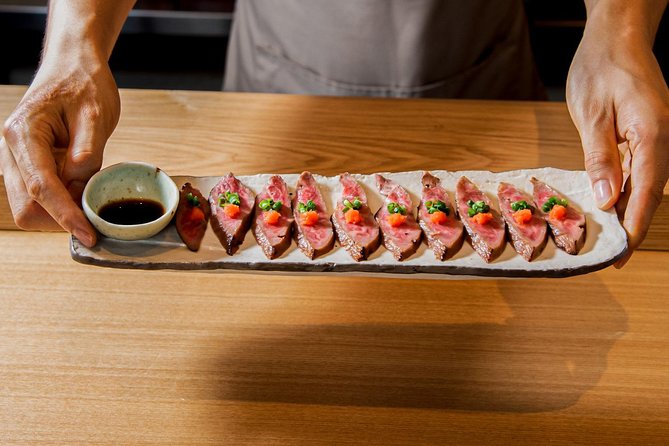 Wagyu & Sake Pairing in Shinjuku – Steak, Shabu-Shabu & More - A small-group meal with a social side