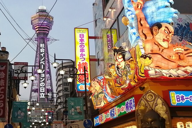 Walking Tour of Osaka's 5 Must-See Sights, with Ramen for Lunch - Shinsekai: retro Osaka and the Tsutenkaku Tower area