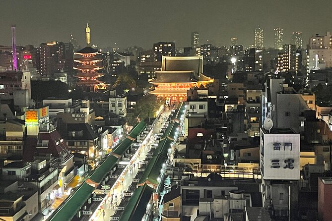 Yanaka and Asakusa Walk around DOWNTOWN TOKYO like a local - Senso-ji After Dark
